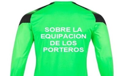 Equipación de los porteros