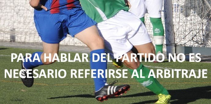 En los informes del árbitro no se habla